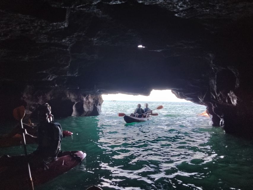 Puerto Mogán: Guided Adventure Kayak Tour in Caves & Snorkel - The wild beach and snorkeling stop