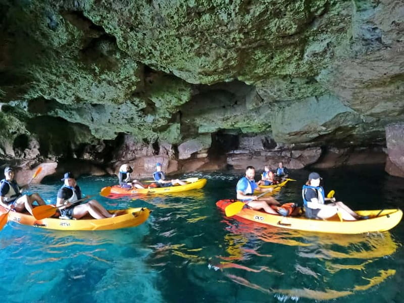 Puerto Mogán: Guided Adventure Kayak Tour in Caves & Snorkel - Is $74 good value?