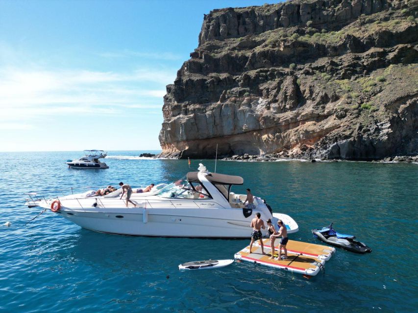 Puerto Rico, Gran Canaria: Boat Tour with Tapas and Drinks - The Mogán swimming stop and water time