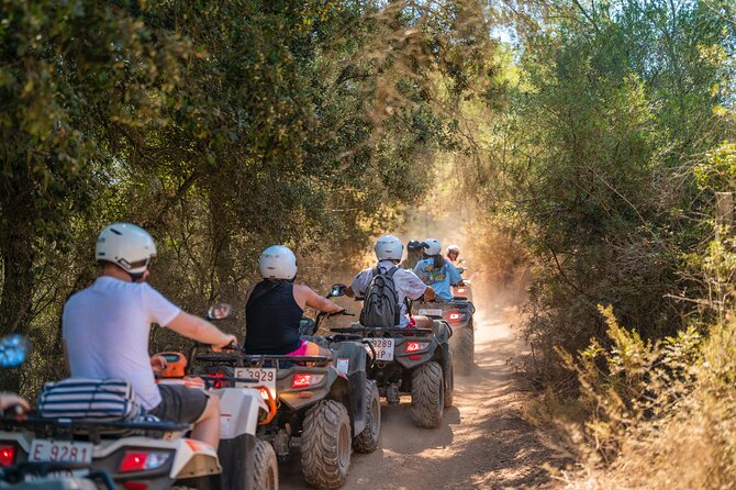 Quad Bike / ATV Tour - Climbing Randa Mountain for the best views