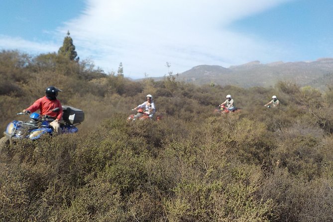 Quad Bike Safari - The off-road section near Escalona
