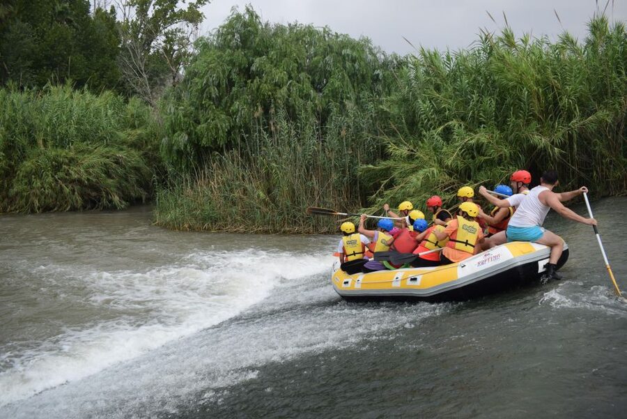 Rafting Adventure in Murcia - Arriving at the Blanca Canoeing Club