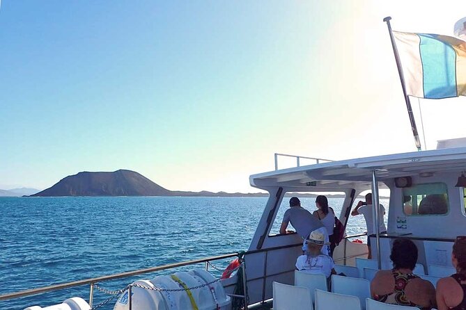 Return Ferry to Lobos Island from Corralejo, Fuerteventura - La Concha beach and El Puertito