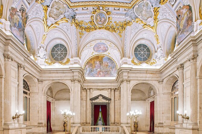 Royal Palace of Madrid Early Entrance Tour Skip-The-Line Ticket - The Grand Staircase, Throne Room, and Banqueting Hall