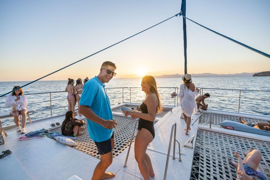 S'Arenal: Sunset Catamaran Cruise with BBQ - Practical Details at a Glance