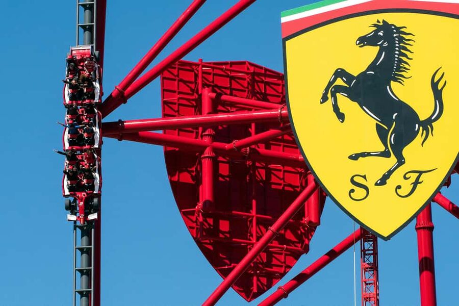 Salou: PortAventura Ferrari Land Admission Ticket - Family rides and calmer Ferrari attractions