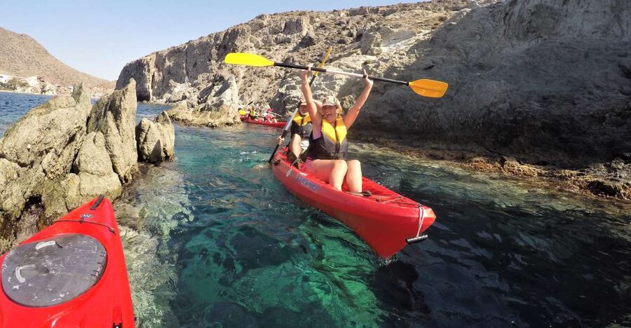 San José: Cabo de Gata Natural Park Kayak and Snorkel Tour - Key points to know before you book