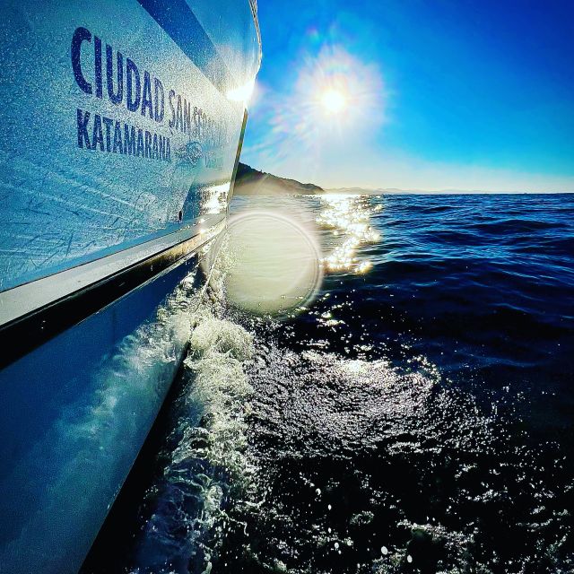 San Sebastian: Sustainable Catamaran Cruise with Audio Guide - Key points at a glance