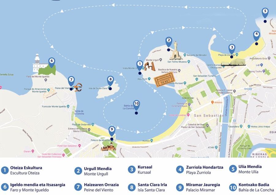 San Sebastian: Sustainable Catamaran Cruise with Audio Guide - Audio guide, comfort, and practical details