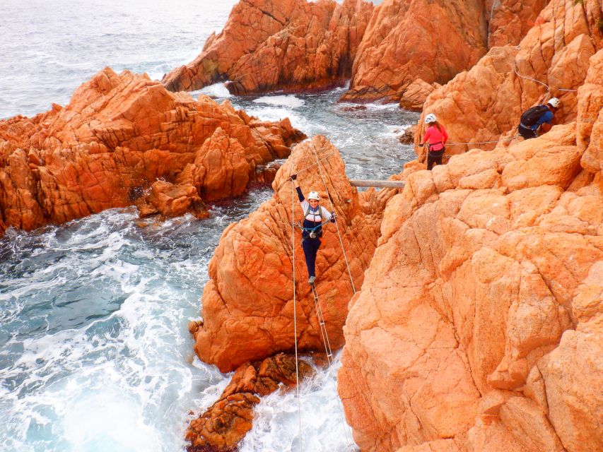 Sant Feliu de Guixols: Climb Via Ferrata Cala del Molí - Guides, languages, and the feel of the group
