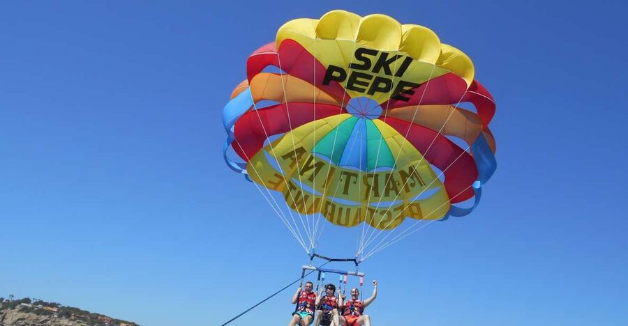 Santa Eulària des Riu: Parasailing Boat Cruise with Drinks - Key points before you book