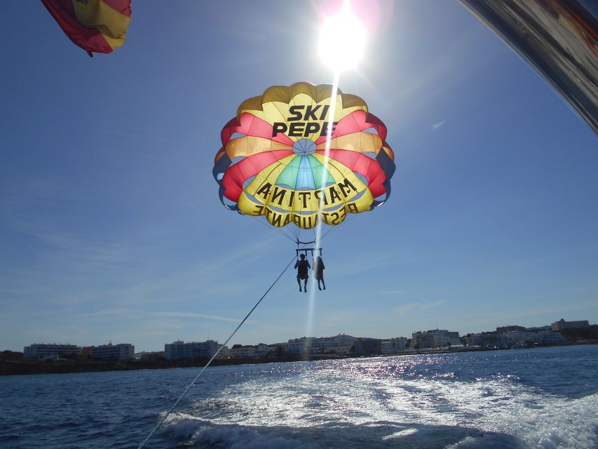 Santa Eulària des Riu: Parasailing Boat Cruise with Drinks - Photos and the optional €30 HD video
