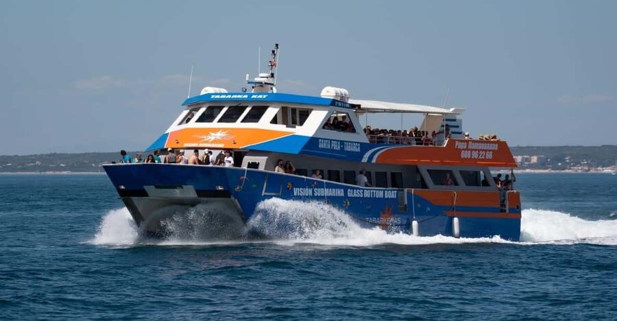 Santa Pola: Tabarca Catamaran Cruise with Underwater Vision - Arriving at Tabarca, the Valencian Community’s only inhabited island