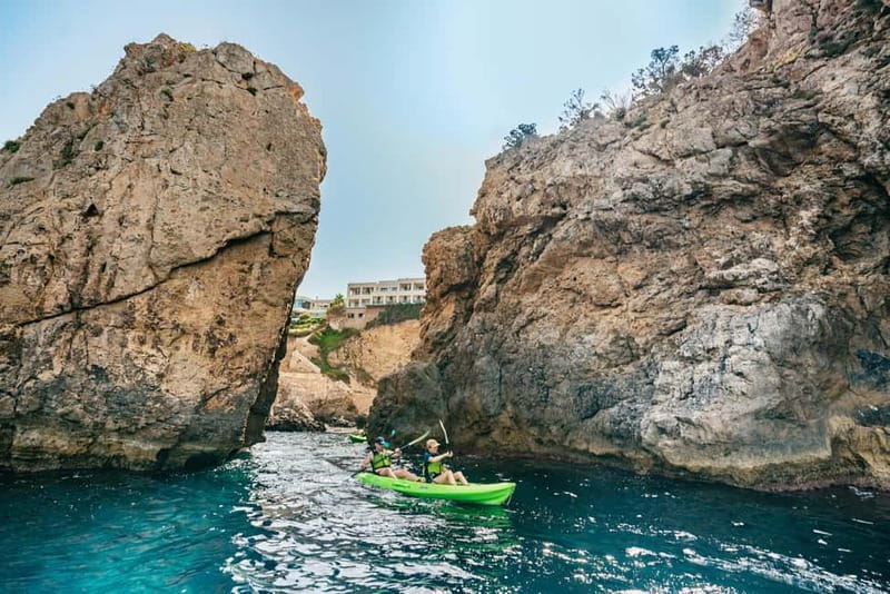 Santa Ponsa: Marine Reserve Kayak Tour - The Safety Briefing and Kayak Setup