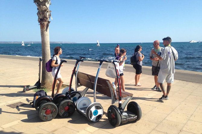 Segway Tour 1 Hour in Palma - Learning to ride before the old-town route