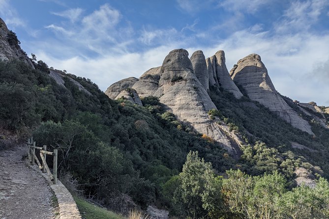 Semi-Private Montserrat Monastery, Funicular & Scenic Nature Walk - Walking Down Through Montserrat Natural Park