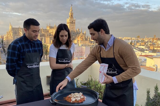 Sevilla: Rooftop Paella Cooking Class & 30-minute expert Q&A - The overnight sangría is part of the appeal