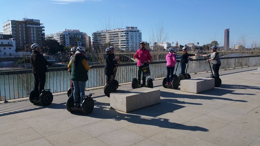 Seville: 1, 2 or 3 Hour Segway Tour - The two-hour route crosses into Triana
