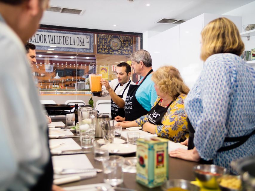 Seville: 3.5-Hour Spanish Cooking Class & Triana Market Tour - Timing, language, and practical details
