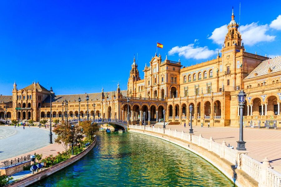 Seville: Authentic and Romantic Horse-Drawn Carriage Ride - Triana from a slower, lower viewpoint