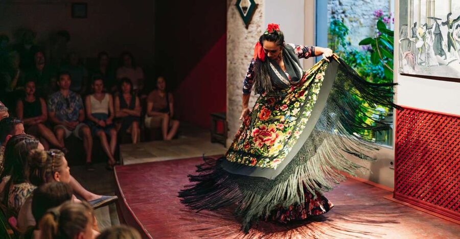 Seville: Casa de la Memoria Flamenco Show - Inside the small tablao