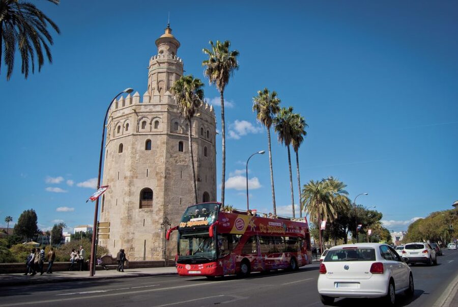 Seville: City Sightseeing Hop-On Hop-Off Bus Tour - Stops 12 and 13: Alameda de Hércules and Plaza del Duque