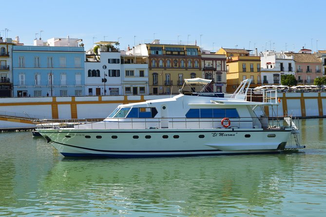 Seville: Cruise along the Guadalquivir River with appetizer - Alamillo Bridge and the old Expo ’92 site