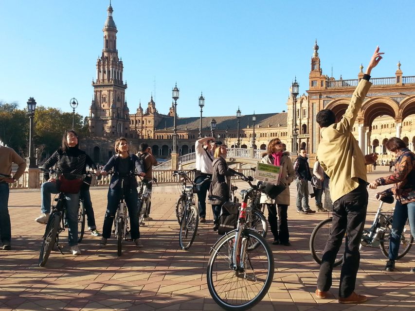 Seville: Electric Bike Tour in Small Group - Plaza de España and Maria Luisa Park