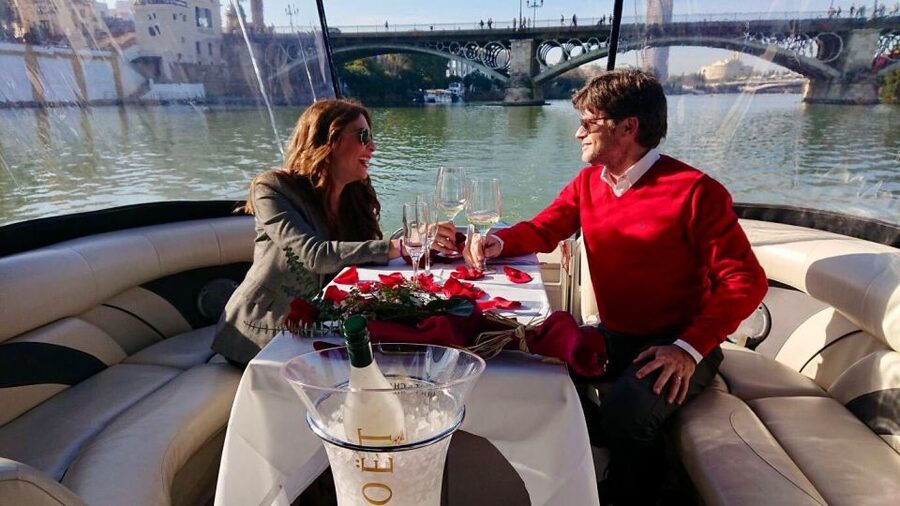 Seville: Exclusive River Boat Tour with Tapas - La Cartuja first, where modern Seville comes into view