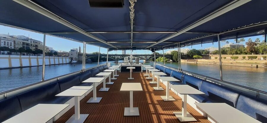 Seville: Guadalquivir Boat Tour with Optional Lunch/Dinner - Food, drinks, and dietary needs