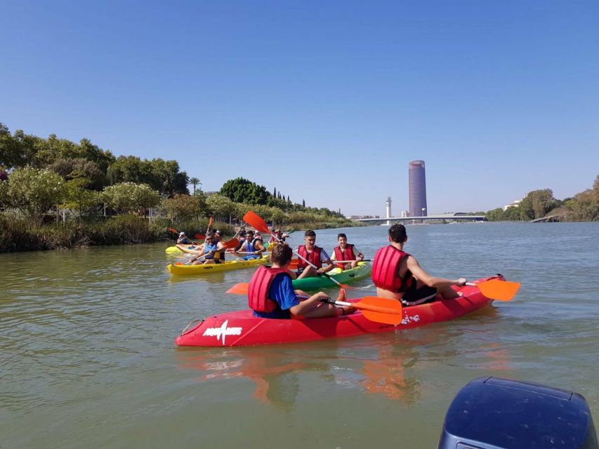 Seville: Guadalquivir River Kayaking Trip - Look for turtles near the riverbank