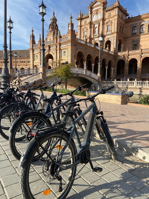 Seville: Guided Tour by Electric Bike - The Cathedral and Alcázar from the outside
