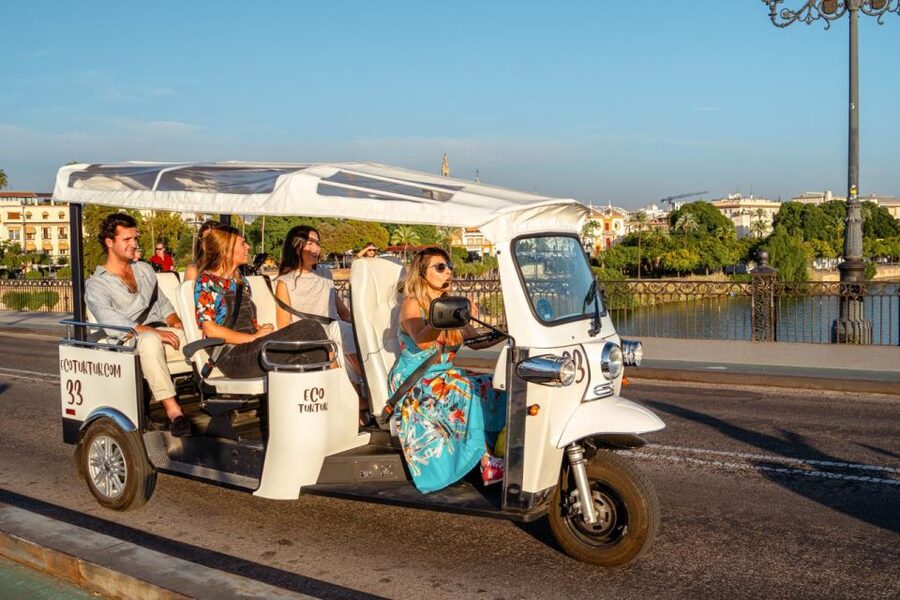 Seville: Private City Tour by Eco Tuk Tuk - The Real Maestranza bullring