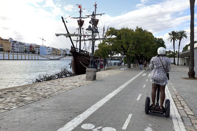 Seville Segway Guided Tour - Crossing to Triana, the home of flamenco