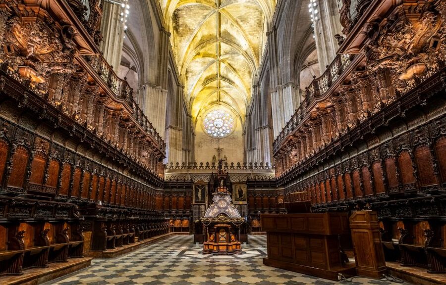 Seville: Small-Group Cathedral and Giralda Tour with Tickets - The courtyard that reveals Seville’s earlier identity