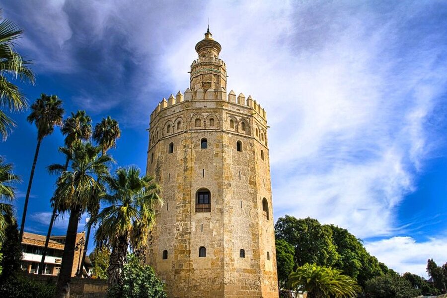 Seville: Small-Group City Highlights Walking Tour - María Luisa Park and the approach to Plaza de España