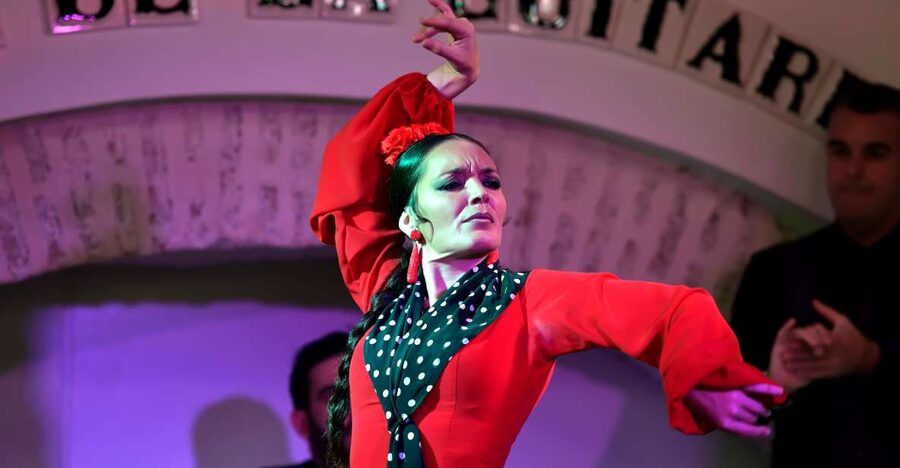 Seville: Ticket to Flamenco Show at La Casa de la Guitarra - The guitar collection before the music begins