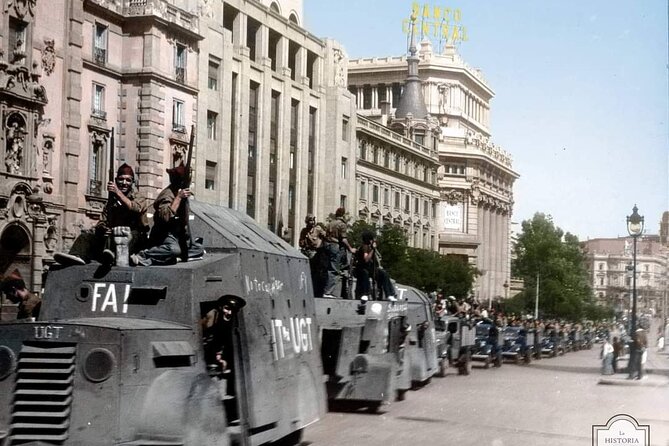 Spanish Civil War start of 2 World War, Guernica Franco - Paseo del Pintor Rosales: Guernica and art under fire