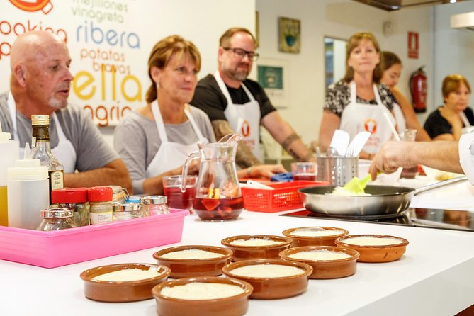 Spanish Cooking Class Paella Tapas and Sangria in Madrid - Dietary Needs, Drinks, and Practical Details