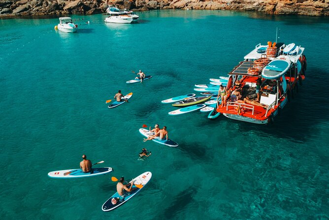 Sunset Beach Tour 3 HS all Inclusive ( Paddle boards , Kayaks & Snorkeling) - Cala Gracio and Punta Galera