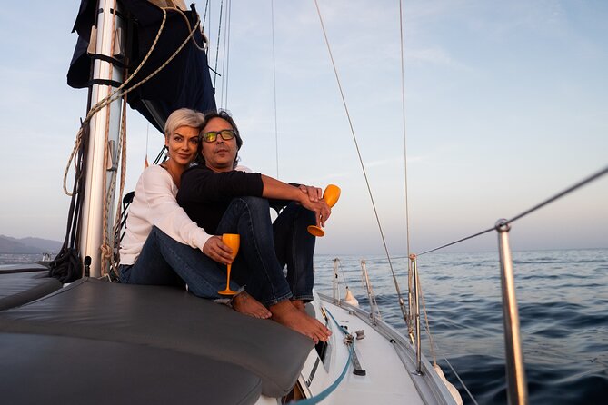 Sunset Sailing along the Marbella coast from Puerto Banus - The first hour, open water and Marbella views