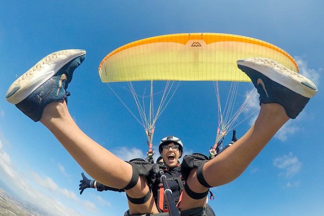 Tandem Paragliding Flight in South Tenerife - Why Paragliding Works So Well in South Tenerife