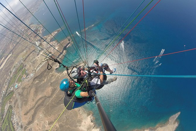 Tandem Paragliding Flight in South Tenerife - From Resort Pickup to the Mountain Launch