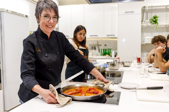 Tapas & Paella Cooking Class in Madrid with a Professional Chef - Russian salad and ham croquettes come first
