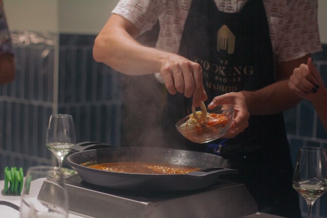 Taste of Spain: Tapas Cooking Class with Bottomless Wine Pairing - Four tapas, four different cooking lessons