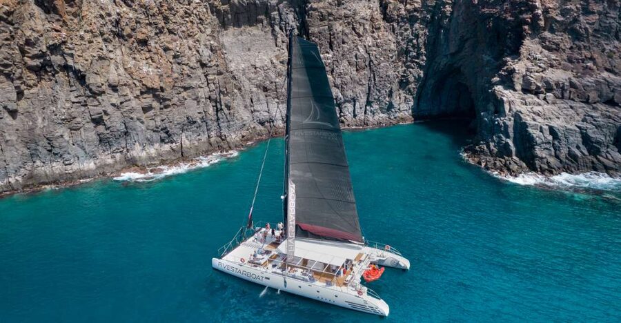 Tenerife: Catamaran Cruise with Brunch and Unlimited Drinks - Wildlife watching around Punta Rasca Lighthouse