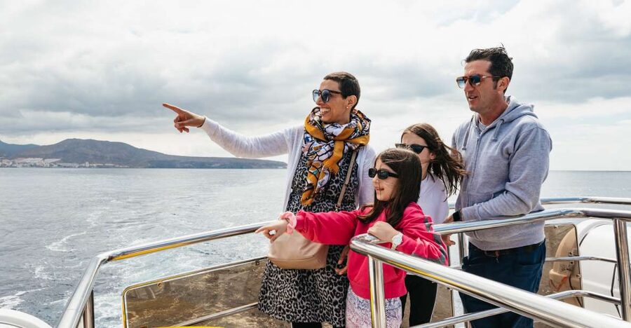Tenerife: Eco-Yacht Whale and Dolphin Watching and Swimming - Passing Palm-Mar And The Cave Of Love