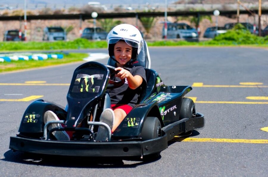 Tenerife: Go Karting Adventure - Arriving at the circuit and preparing to race