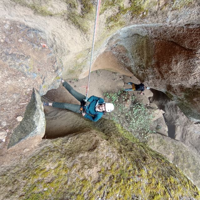 Tenerife: Guided Canyoning Experience in Los Arcos - Learning the ropes before the first rappel