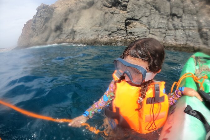 Tenerife: Kayak and snorkel with marine life safari - The snorkeling stop beneath Tenerife’s surface